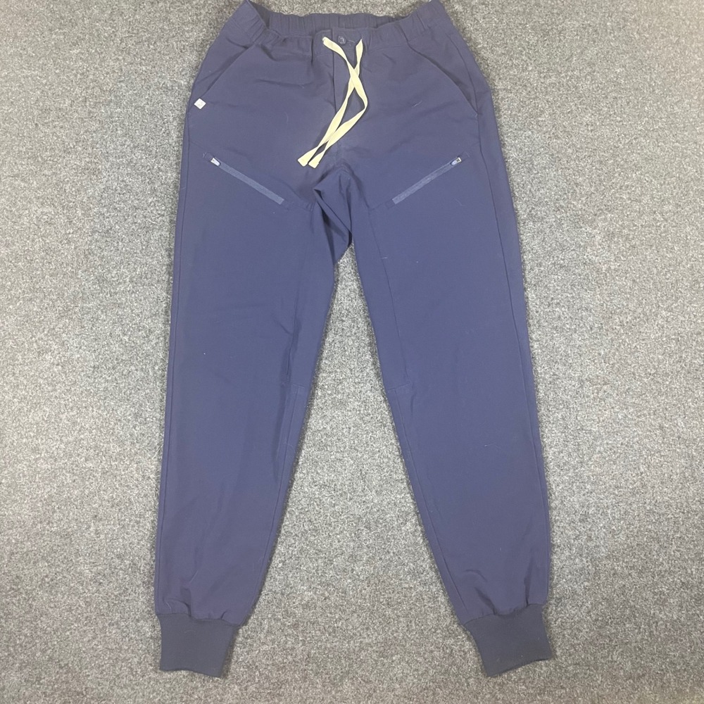 FIGS Technical Collection Mens XS Navy Blue Cargo Jogger Scrub Pants M20SW2019